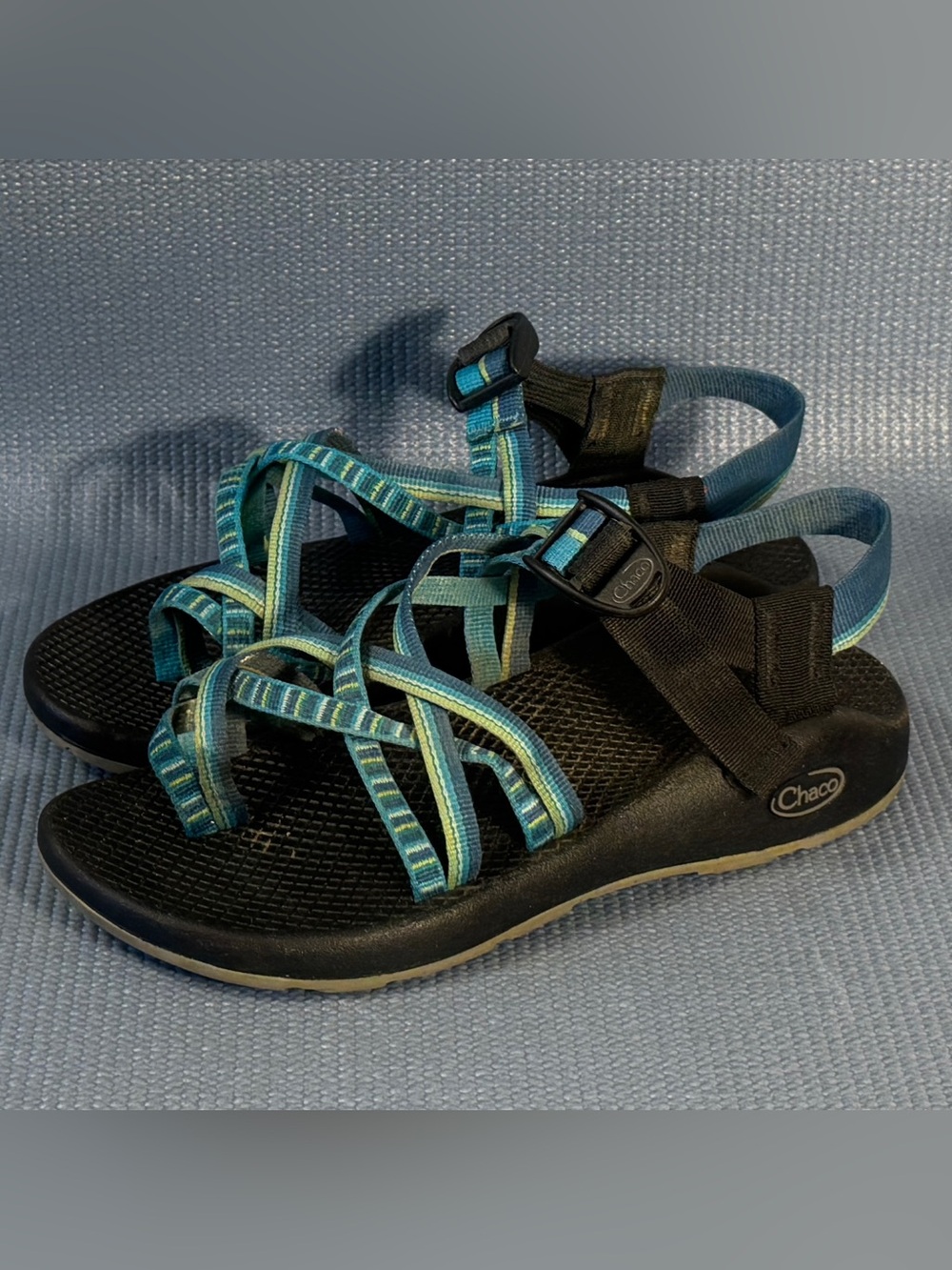 Chaco ZX2 Yampa River Sandals Dual Blue Women’s Size 7